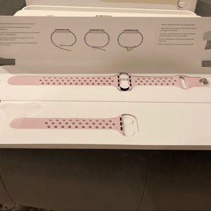 Nike Apple Watch band- Barely rose/ pearl pink.